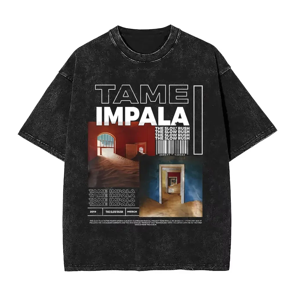 Tame Impala Kaleidoscope Mineral Wash T-Shirt