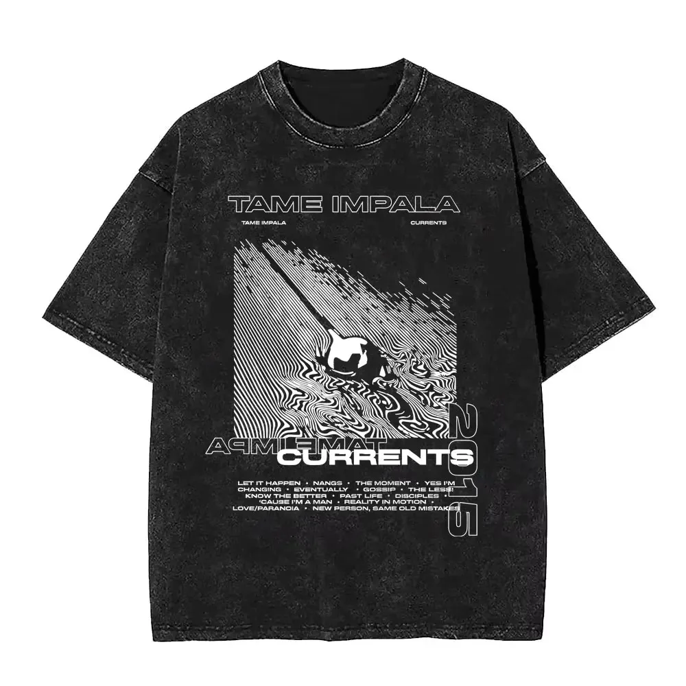 Ethereal Tame Impala Mineral Wash T-Shirt