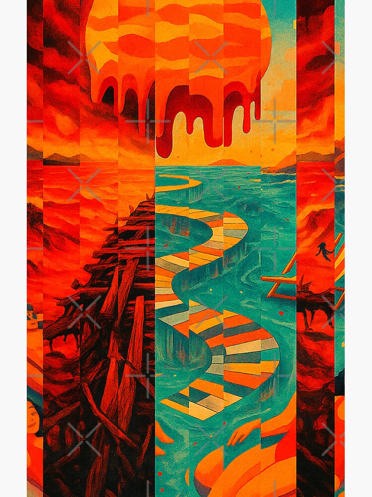Blissful Oblivion The Forecast Was Wrong Shower Curtain - Image 2