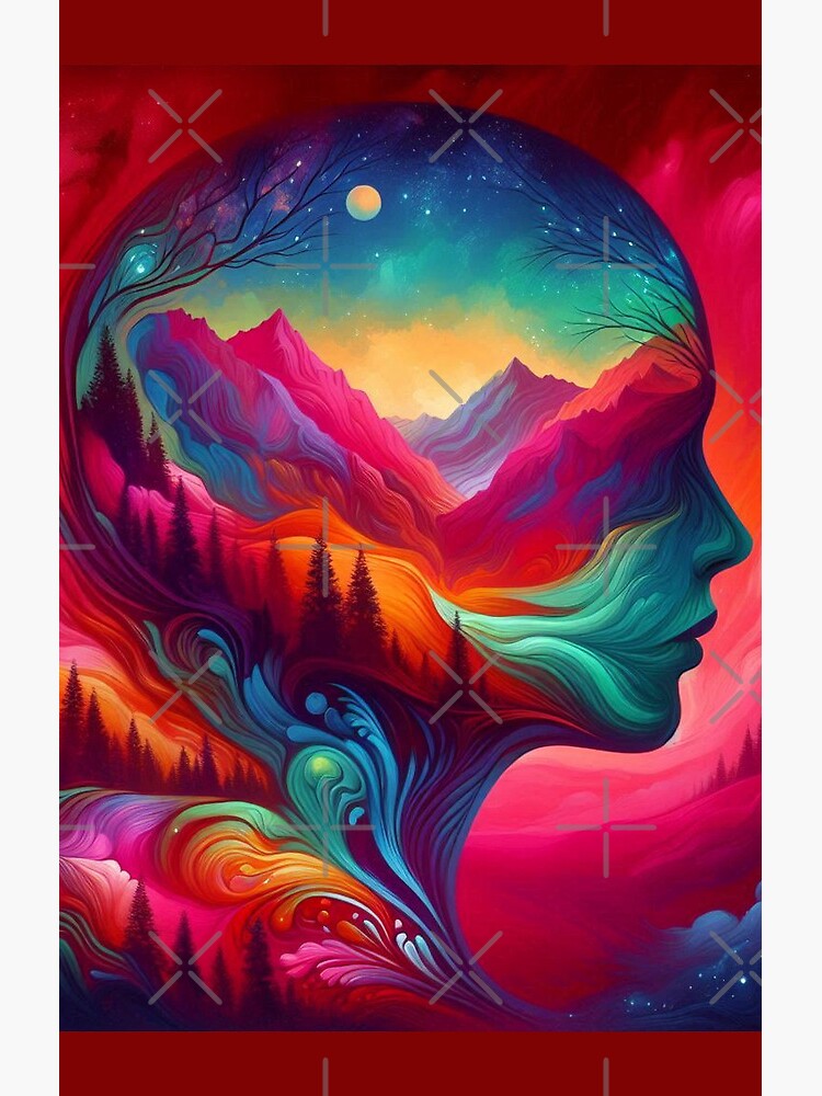 Abstract Tame Impala Shower Curtain - Image 2