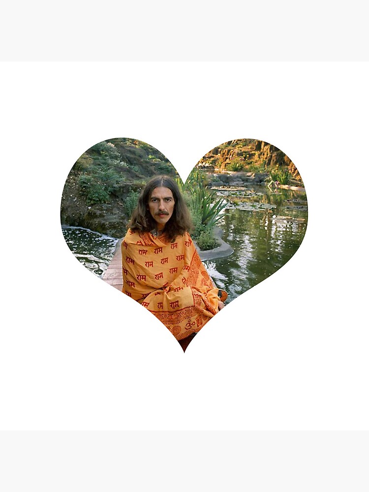 George Harrison Heart 1975 Tapestry - Image 2