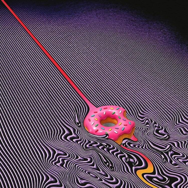 Sugary Currents Tote Bag - Image 2