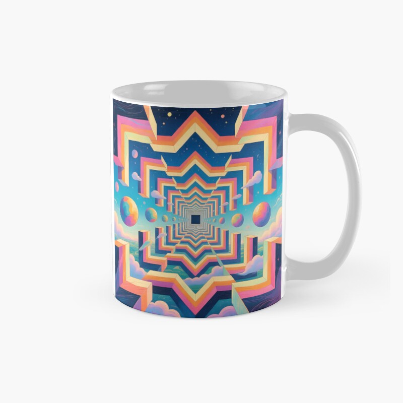 Artistic Geometric Tame Impala Mug