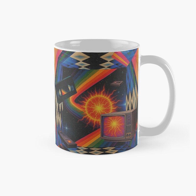 Retro Cosmic Gateway Mug