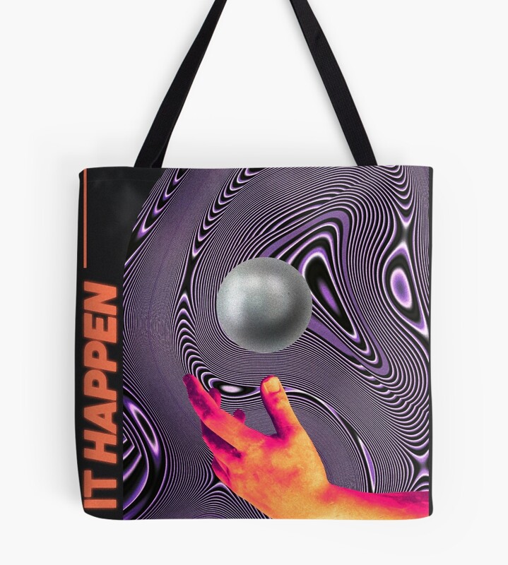 Band Psychedelic Rock Poster Tote Bag