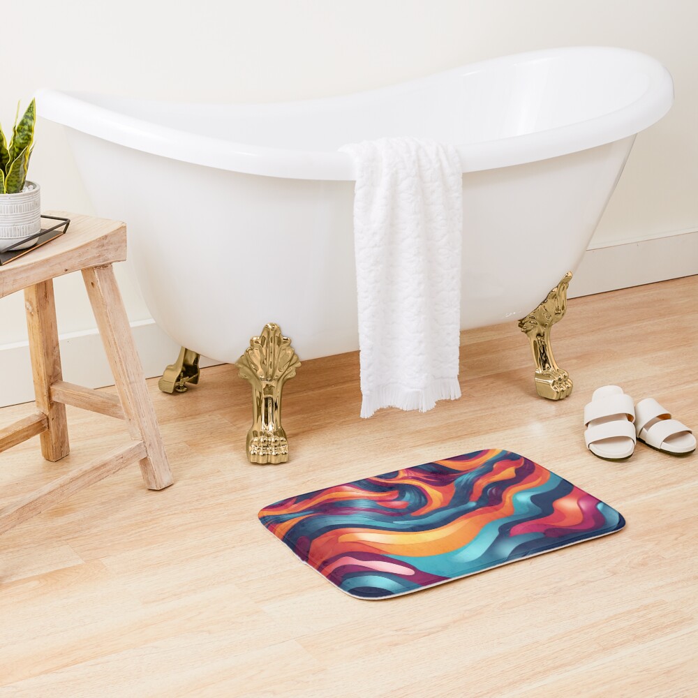 Cruel World Rock Synthetic Bath Mat - Image 2