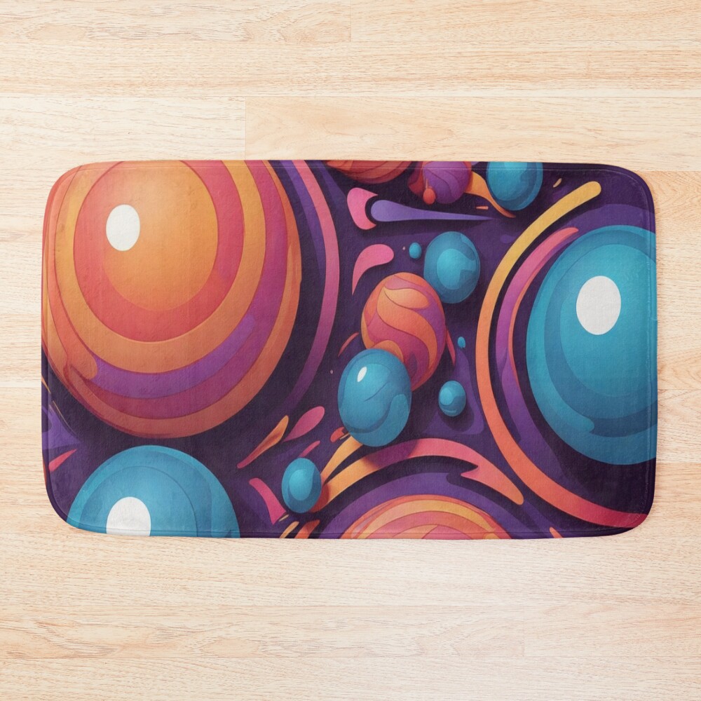 Life Is About Differences Rock Synthetic Bath Mat