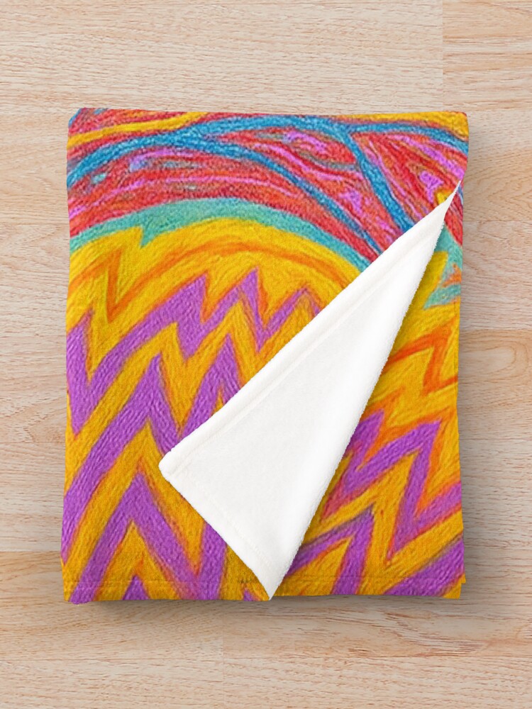 Multidimensional Inner Vision Throw Blanket - Image 2